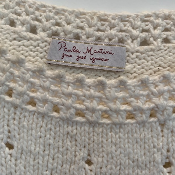 Cozy perforated knitted sweater - Picture 9 of 10